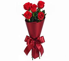 Букет 5 Красных роз Эдлесс Лав в Жилине