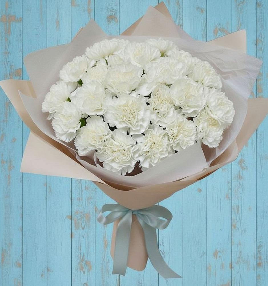 Букет цветов из: Гвоздики в Жилине