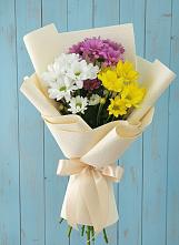 Букет цветов из:  Хризантемы в Жилине