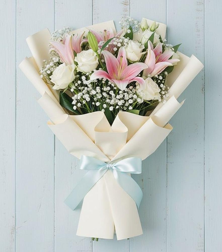 Букет цветов из: Лилии в Жилине