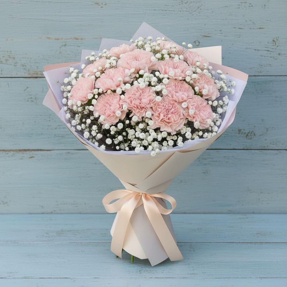 Букет цветов из: Гвоздики в Жилине