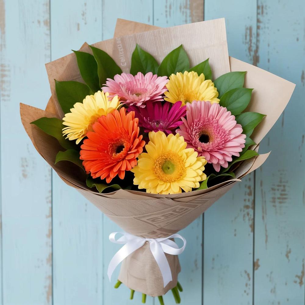 Букет цветов из: Герберы в Жилине