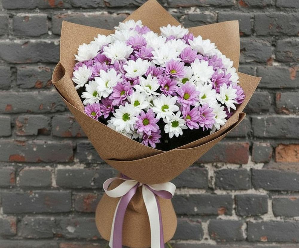 Букет цветов из: Хризантемы в Жилине