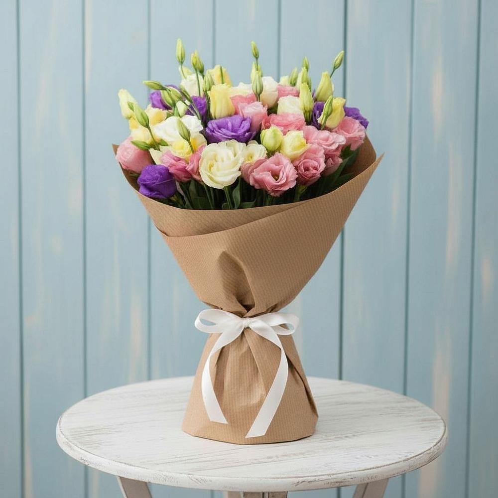 Букет цветов из: Лизиантусы в Жилине