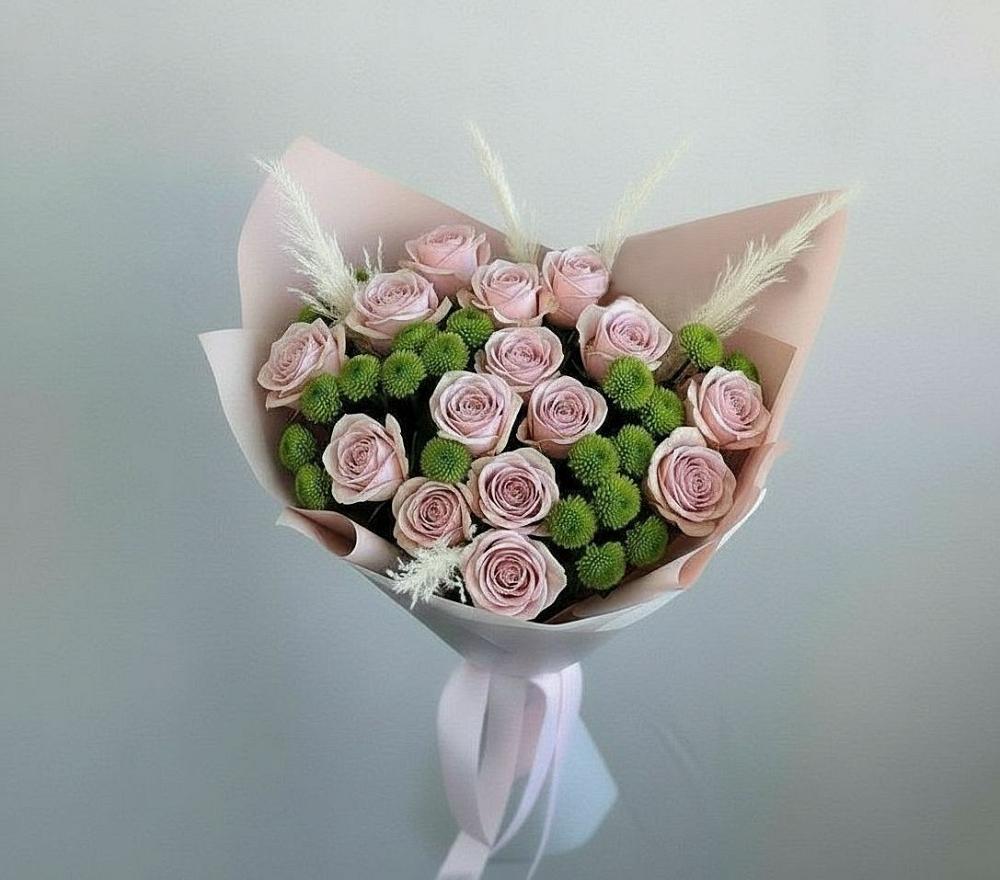 Букет цветов из: Розы и Хризантемы в Жилине