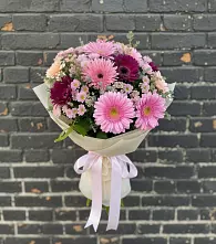 Букет цветов из:  Герберы и Хризантемы в Жилине