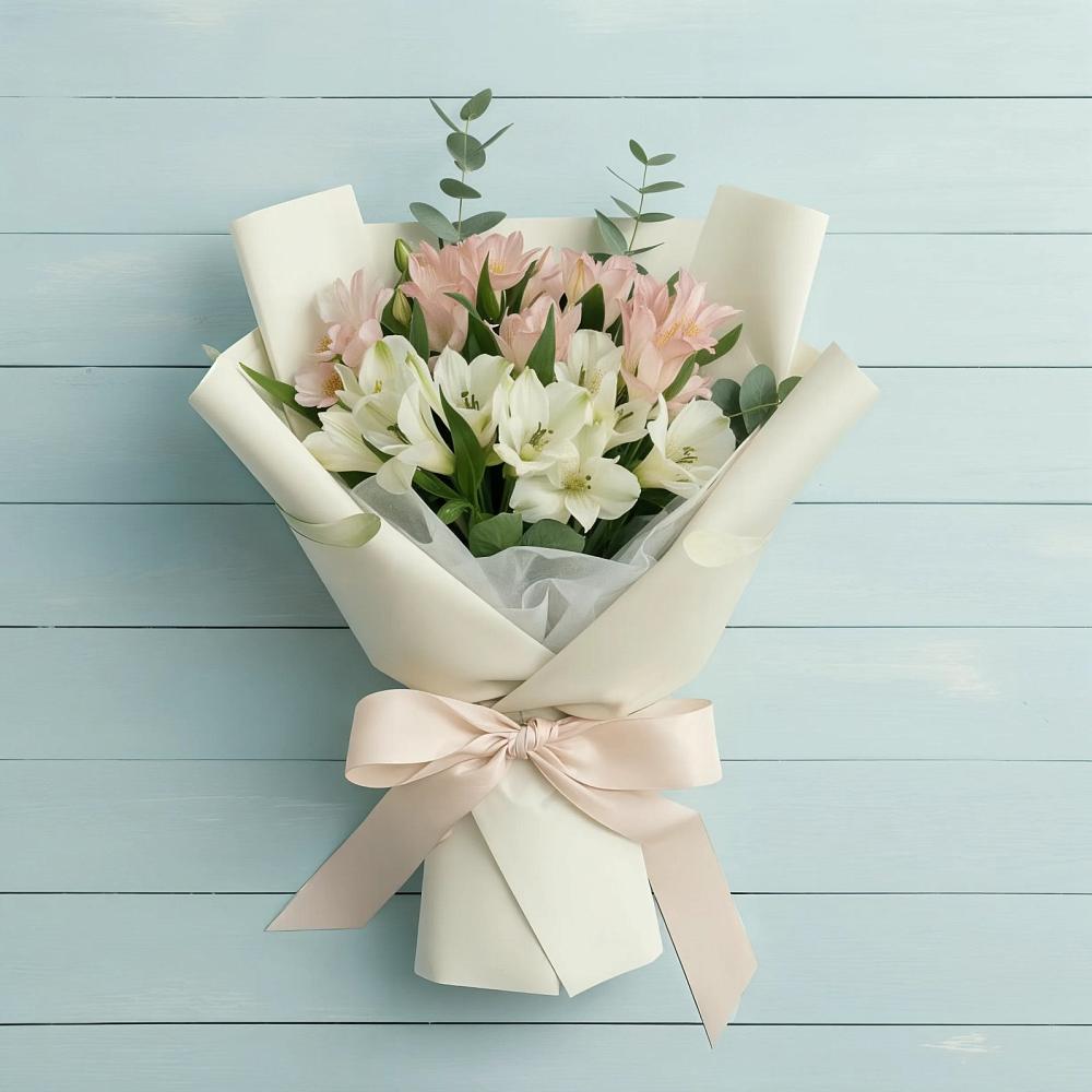 Букет цветов из: Альстромерии в Жилине