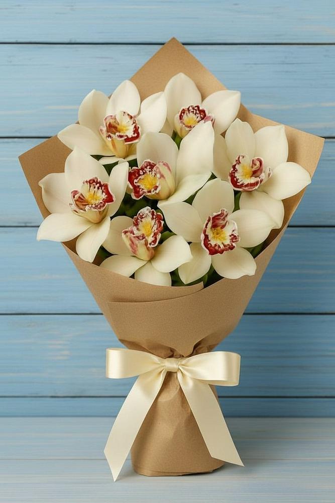 Букет цветов из: Орхидеи и Розы в Жилине